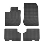 floor mats ( set, rubber, 4pc., black) DACIA LOGAN MCV II 02.13- combi
